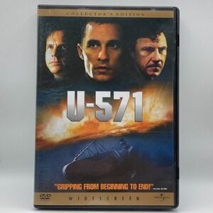 U 571 Gripping from Beginning to End Collector Edition DVD Widescreen Movie Film